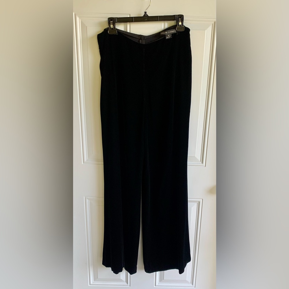 Black Wide-Leg Pants
